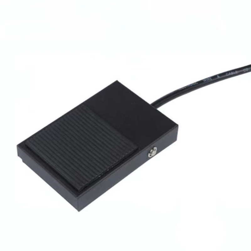 LF-10 steel pedal switch foot controller 240v foot switch fs-1 0.3m cable electrical pedal switch