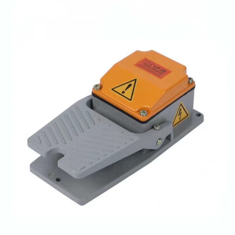 Factory direct LF-30 antislip electric pedal approved foot switch momentary foot pedal switch price