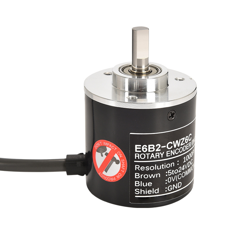 E6B2 CWZ5B 100PR incremental rotary encoder E6B2-CWZ5B 1800PR 10P/R 2500P/R PNP 12-24VDC new photoelectric rotary encoder