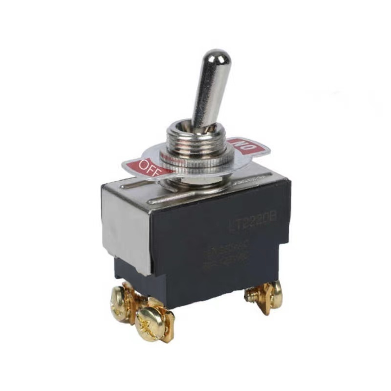 ON-ON ON-OFF Function Spring Return Toggle Switch 15A 250VAC Automotive ...