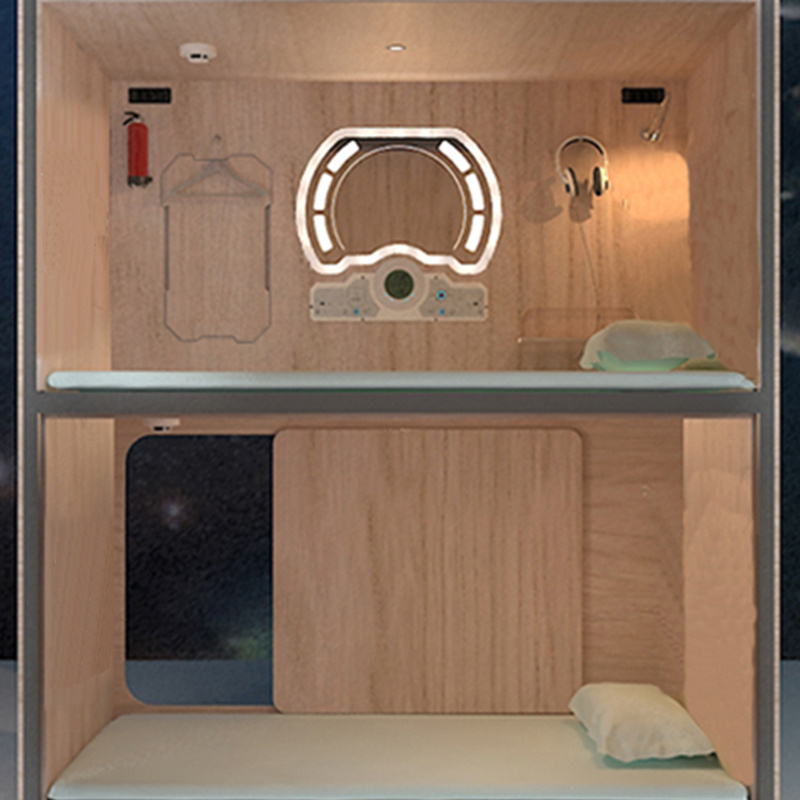 Space japan sleeping box pod capsule hotel bed for sale