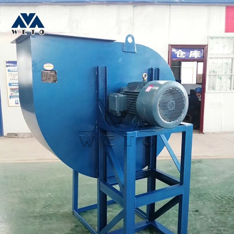 Single suction sawdust gasification power generation centrifugal blower fan