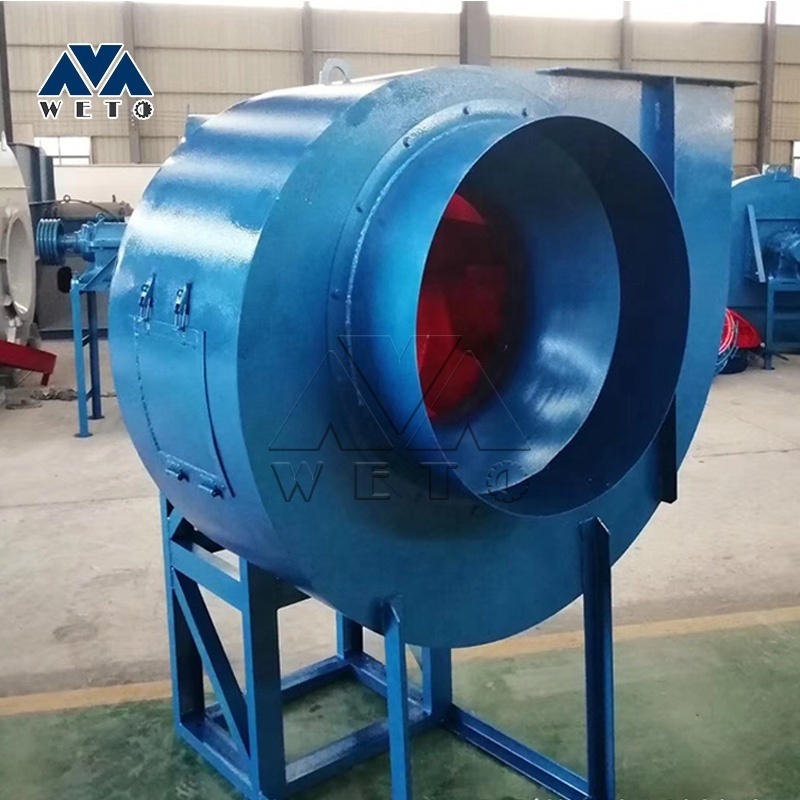 Single suction sawdust gasification power generation centrifugal blower fan