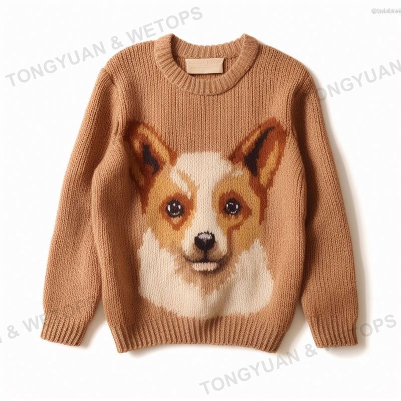 Cardigans Sweater 100% Cotton Fabric Women Pet Dog Cashmere Mohair Custom Knit Pullover For Ladies Wool Plus Size Sweaters