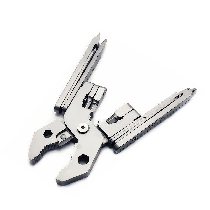 25 in 1 Stainless Steel Folding Universal Portable Screwdriver Outdoor Multipurpose Multi Tool Pliers