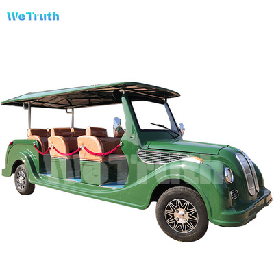 WeTruth Vintage Sightseeing bus & car 8 Passenger Electric Sightseeing Antique Car