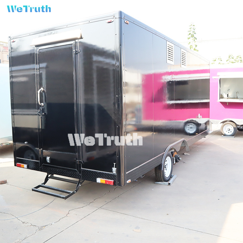 Wetruth Promotion hot dog cart trailer churros cart food vending cart mobile kitchen catering food trailer