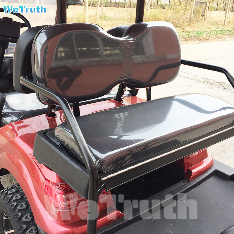 WeTruth China Color Logo Custom Club Car 500 Gas Golf Carts Electric Powered Red 2+2 Seats for Sale