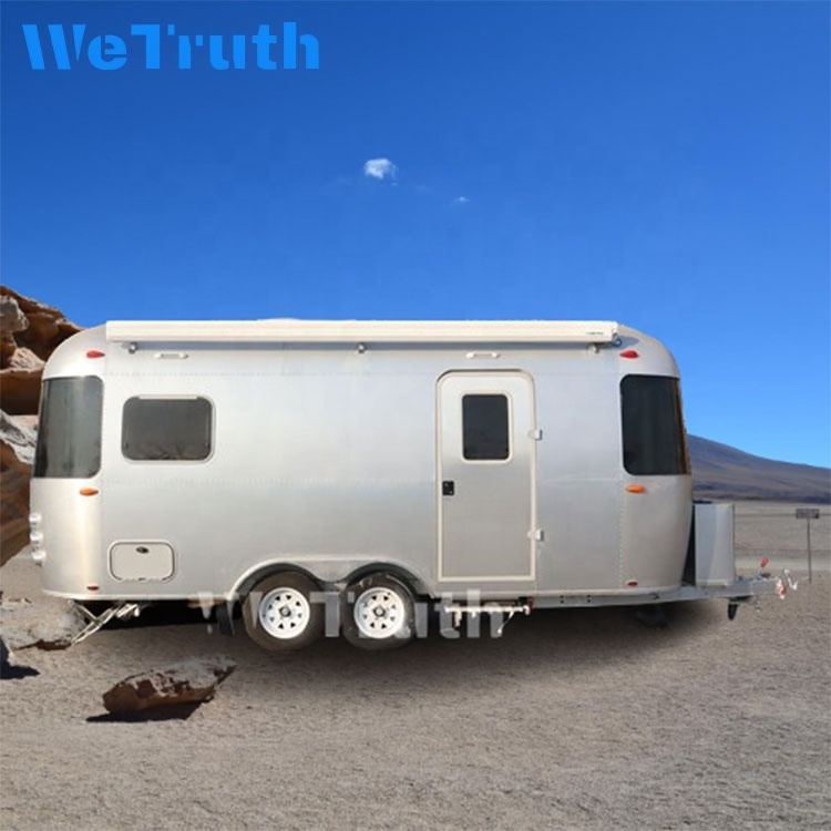 legal registration 4x4 Aluminum Travel Trailers Camping small truck camper with Top Roof Tent and Kitchen with bathroom