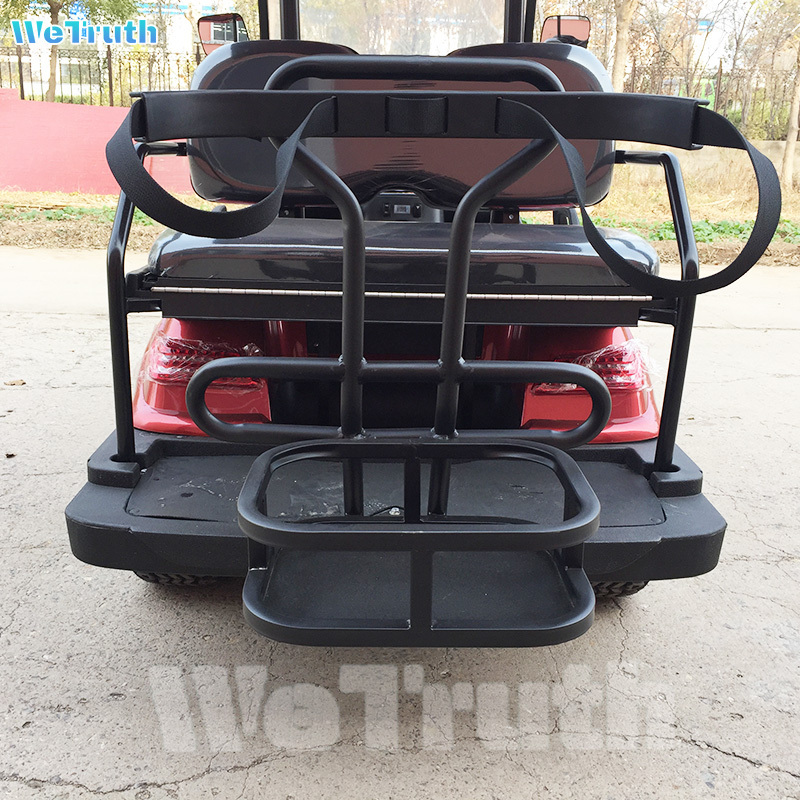 WeTruth China Color Logo Custom Club Car 500 Gas Golf Carts Electric Powered Red 2+2 Seats for Sale