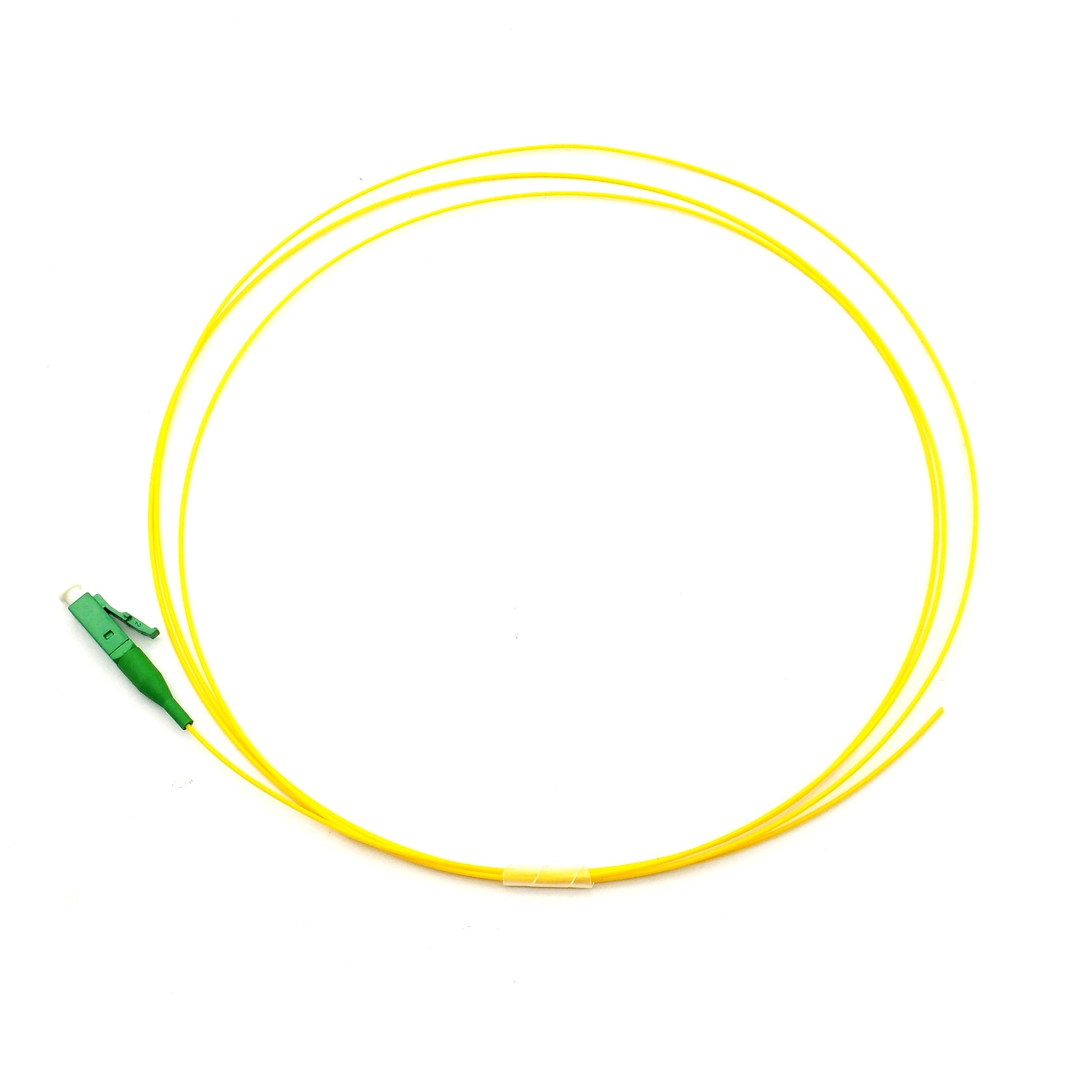 1m LC UPC APC Single mode G652D G657A 0.9mm FTTH Fiber Optic pigtail fiber optic lc connector