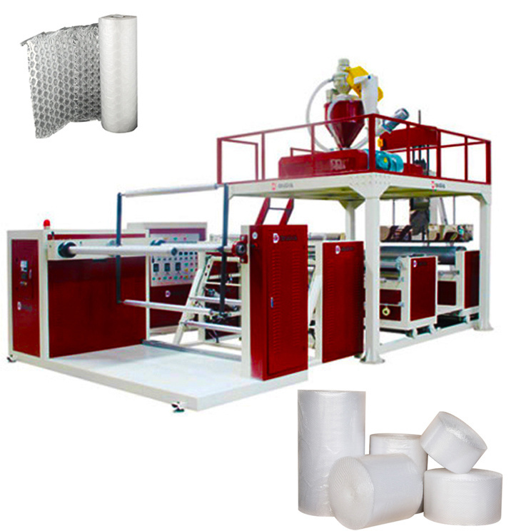 China High Quality  Vinot Brand LDPE LLDPE Cling Wrapping Film PE air bubble film extrusion machine wrap bubble film machinery