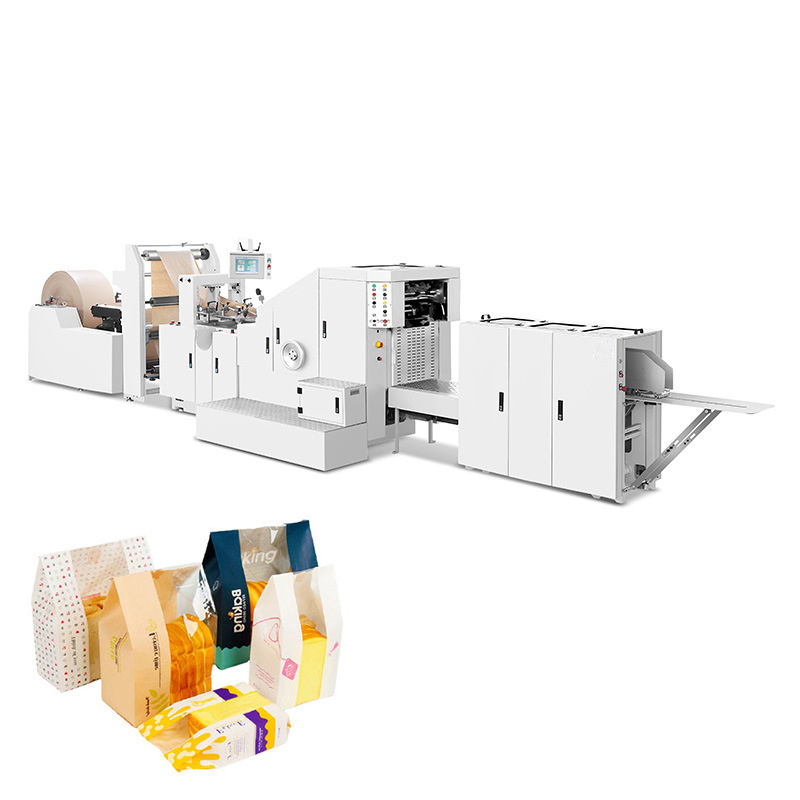 make paper bags craft/kraft food flat satchel paper bag making machine with handle cost of paper bag making machine new