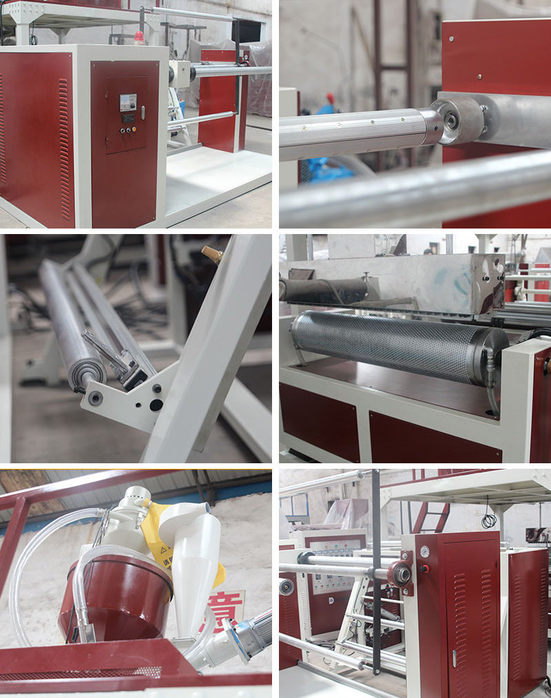 China High Quality  Vinot Brand LDPE LLDPE Cling Wrapping Film PE air bubble film extrusion machine wrap bubble film machinery