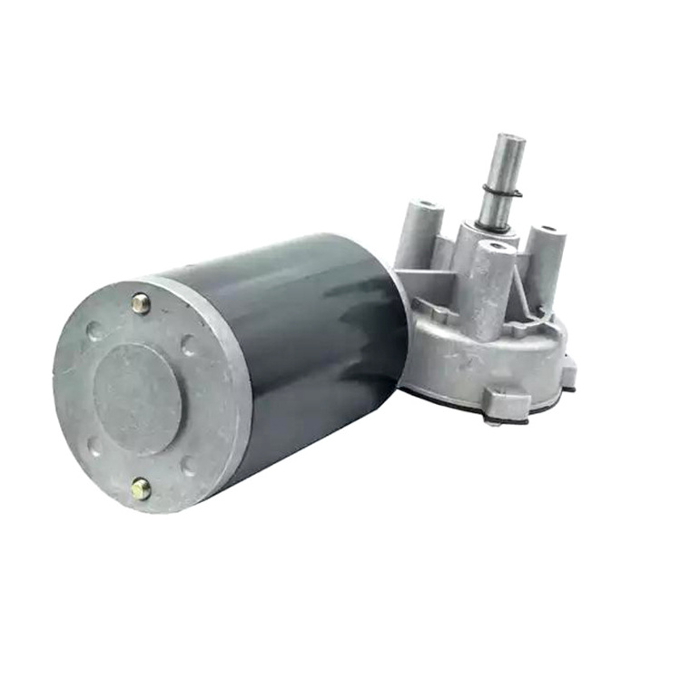 12v DC Worm Gear Motor Factory Price D63R Right Angle Gearbox for Garage Door Opener