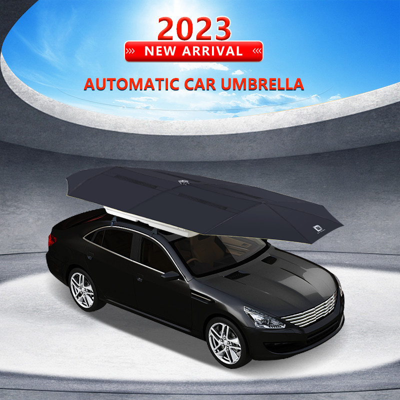 Portable Umbrella for Car with remote control Full-Automatic Car Roof Umbrella  hail protection sunshade holder