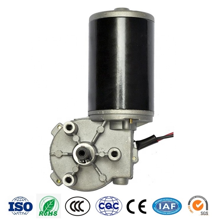 Electric Motor High Torque 12v 24V 100w 80rpm  76mm Brushed dc motor for Wheel chair