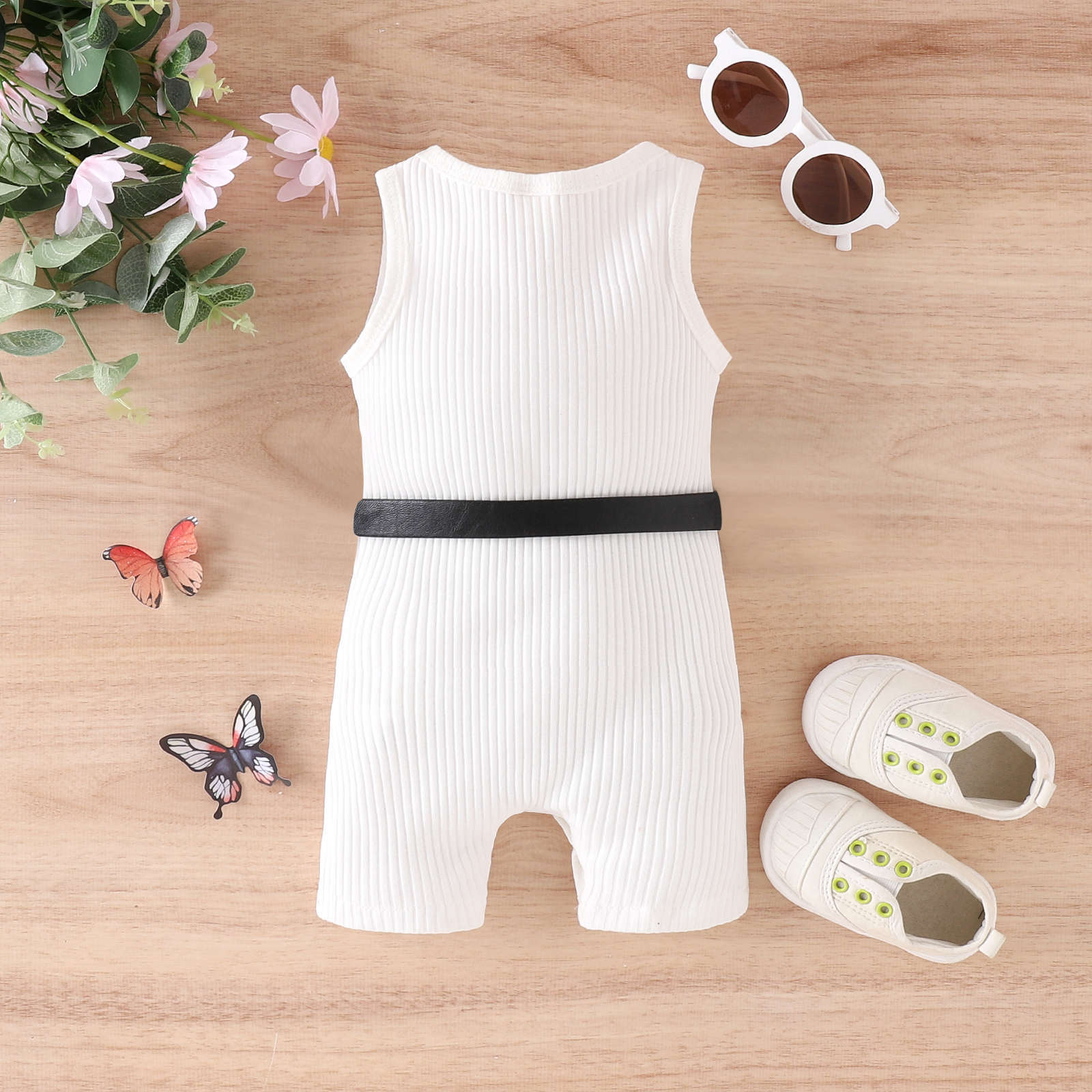 Wei Ying Clothing - Children's clothes -Jumpsuit' summer clothes -Jumpsuit+Fanny pack