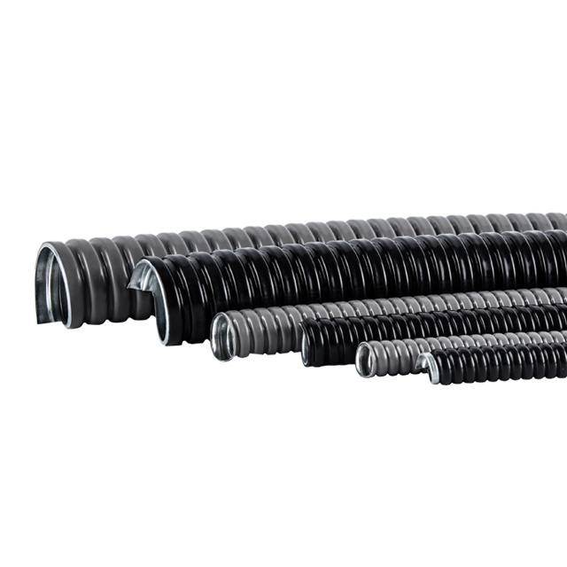 IP68 PVC coated galvanized flexible corrugated metal conduit