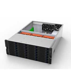 4U server rackmount chassis /case with 24 Hot-Swappable SATA/ SAS 6G hard drive bay