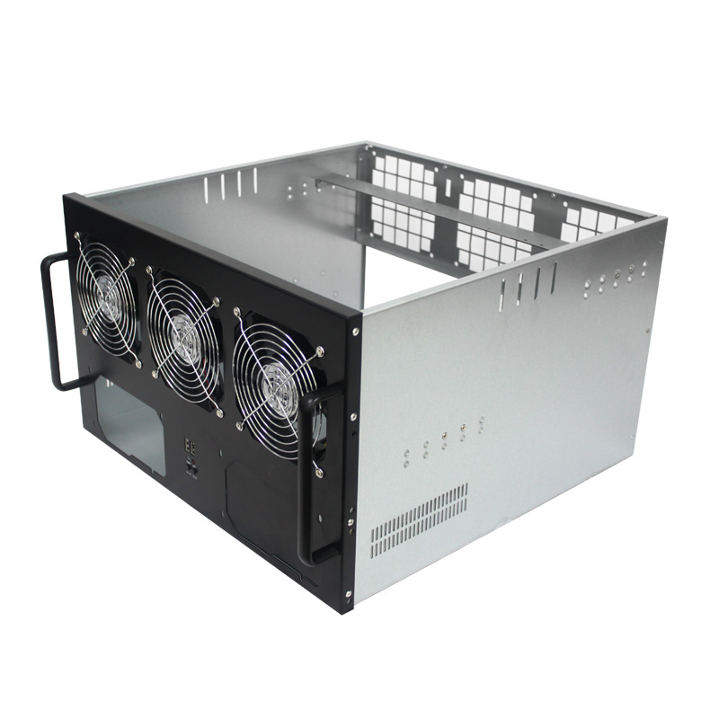 Factory price computer server case 6U gpu system case for 6 GPU server case