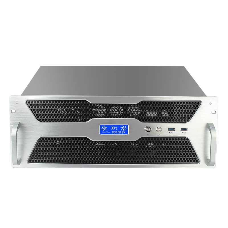 4u 19inch rackmount chassis server rackmount case 4U industrial computer