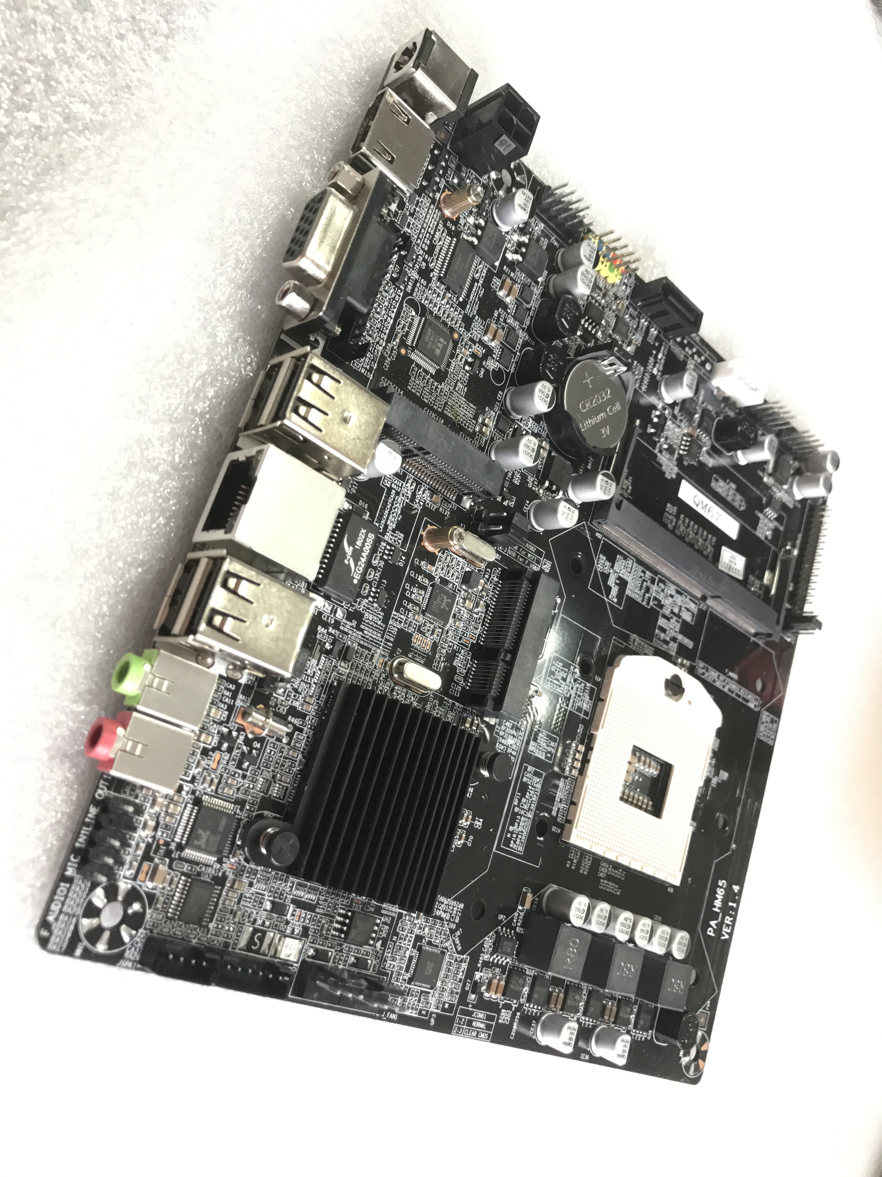 Shenzhen Manufacturer ITX computer Motherboard HM65/NM70/QM67