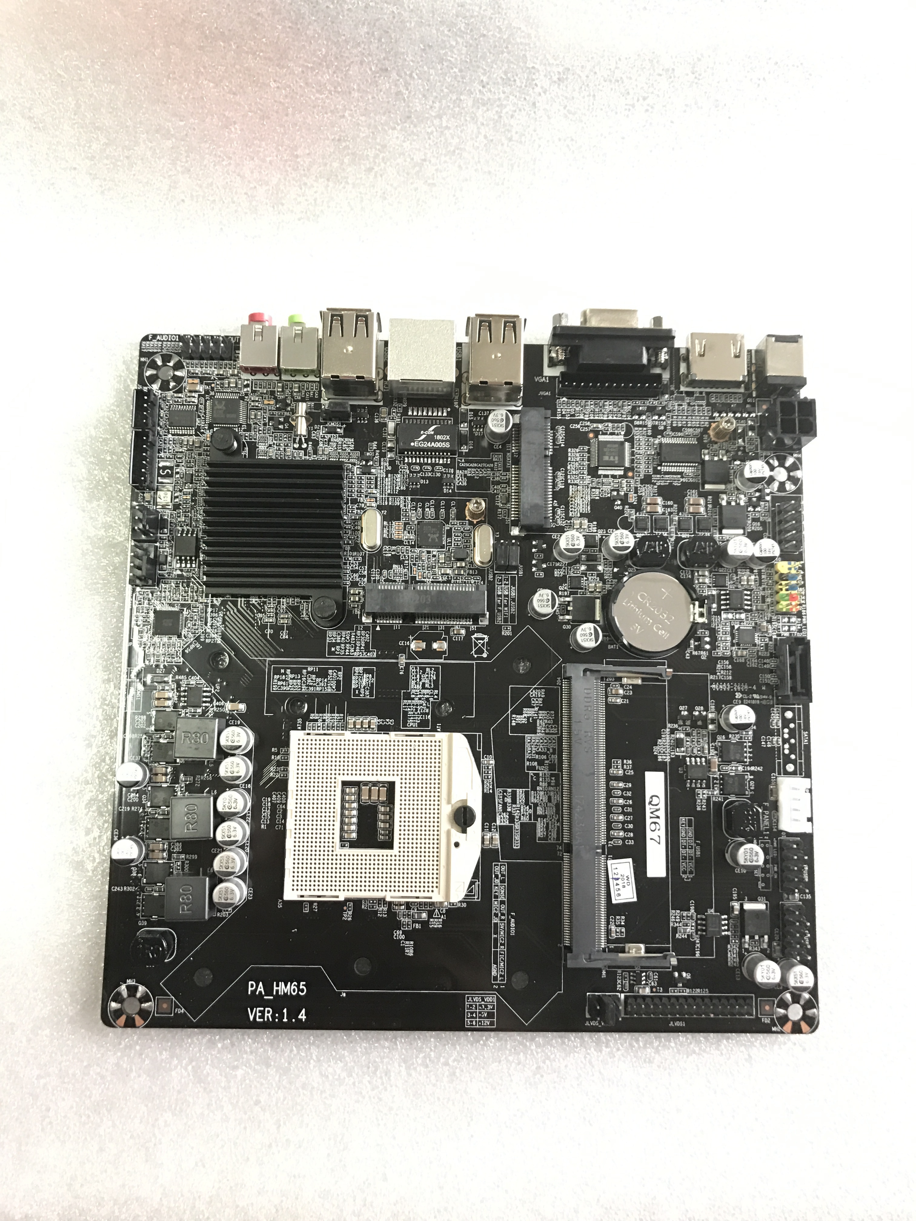 Shenzhen Manufacturer ITX computer Motherboard HM65/NM70/QM67