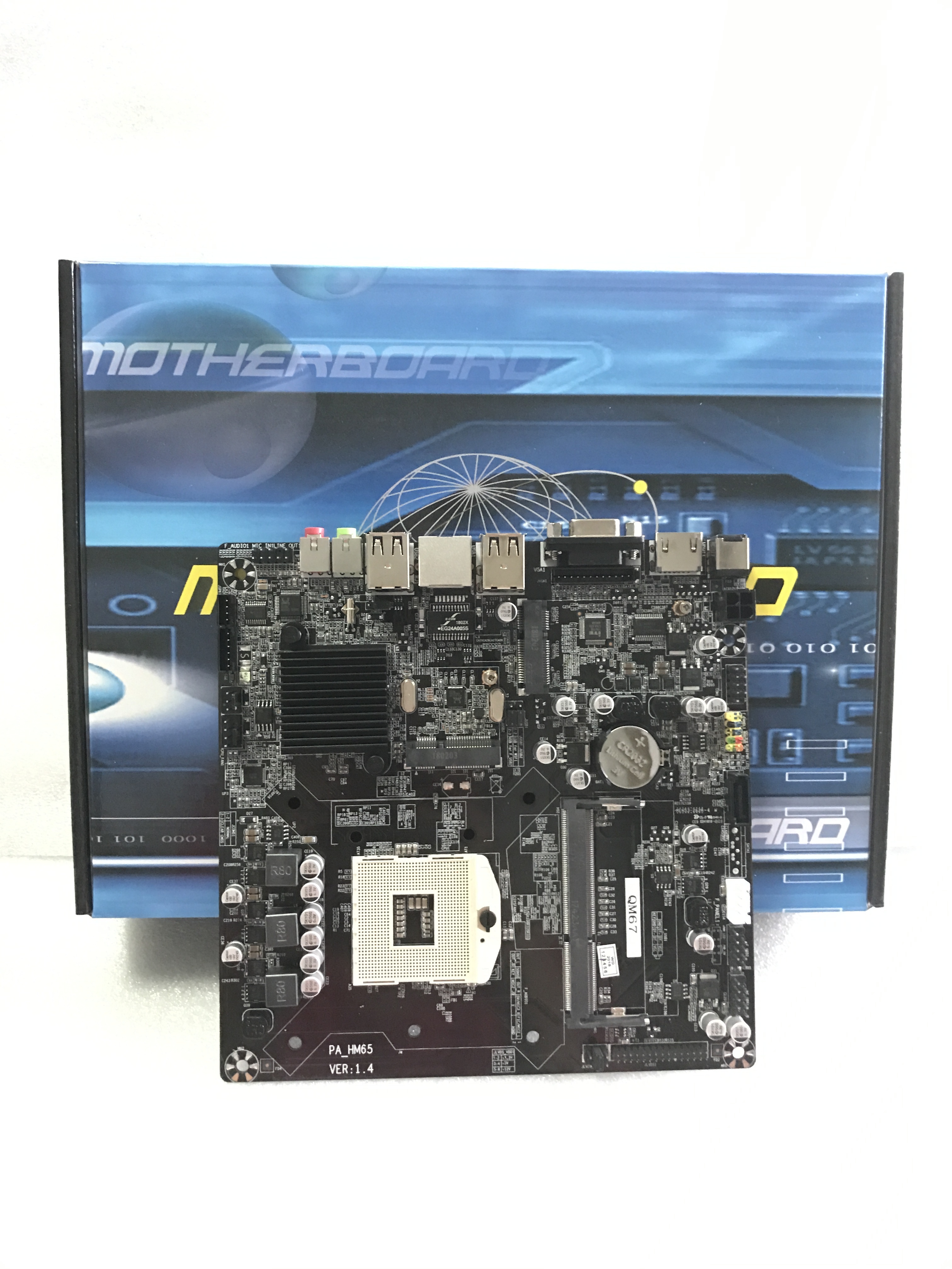 Shenzhen Manufacturer ITX computer Motherboard HM65/NM70/QM67