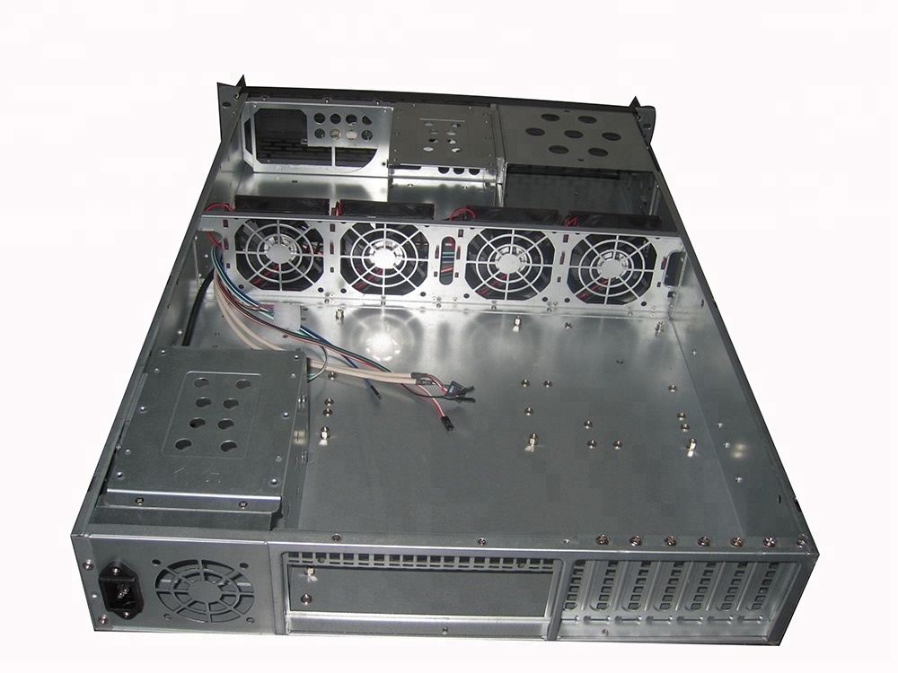 2U 19inch server cabinet ATX industrial computer chassis big data storage server case