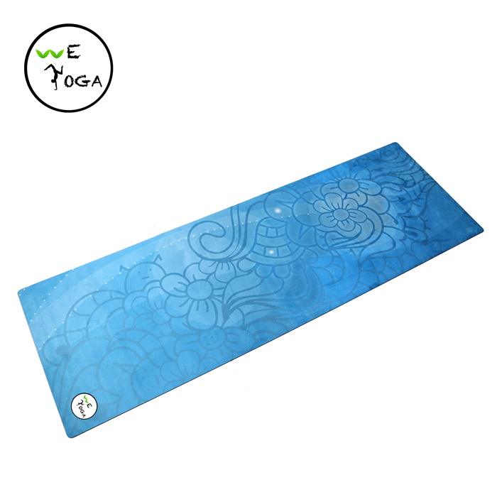 2024 Textured 100% rubber taiwan yoga mat Hot sell Non Slip Double Layer Eco Friendly Yoga Mat