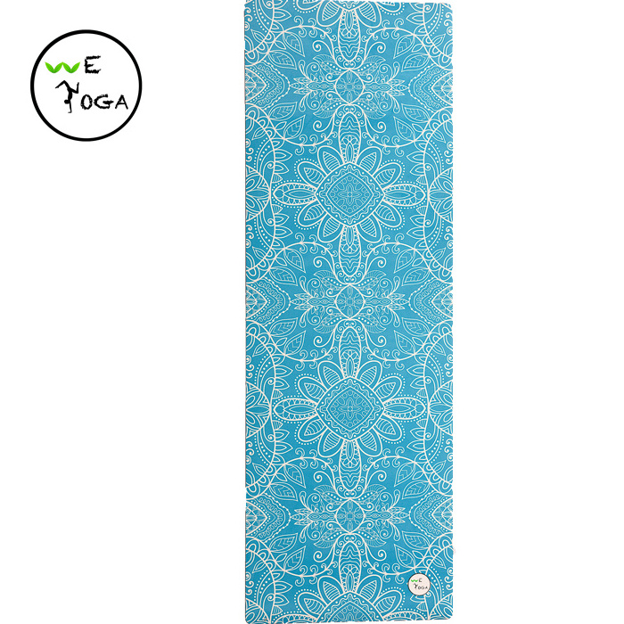 Wholesale eco yoga mat material with rubber suede microfiber