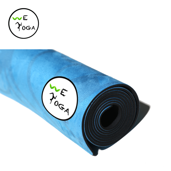 2024 Textured 100% rubber taiwan yoga mat Hot sell Non Slip Double Layer Eco Friendly Yoga Mat