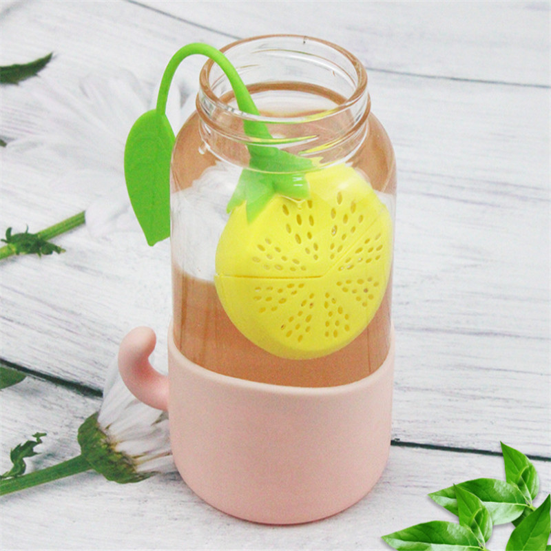 Silicone Strawberry Tea Infuser Teabag Kettle Loose Tea leaf Strainer Ball Holder  Filter