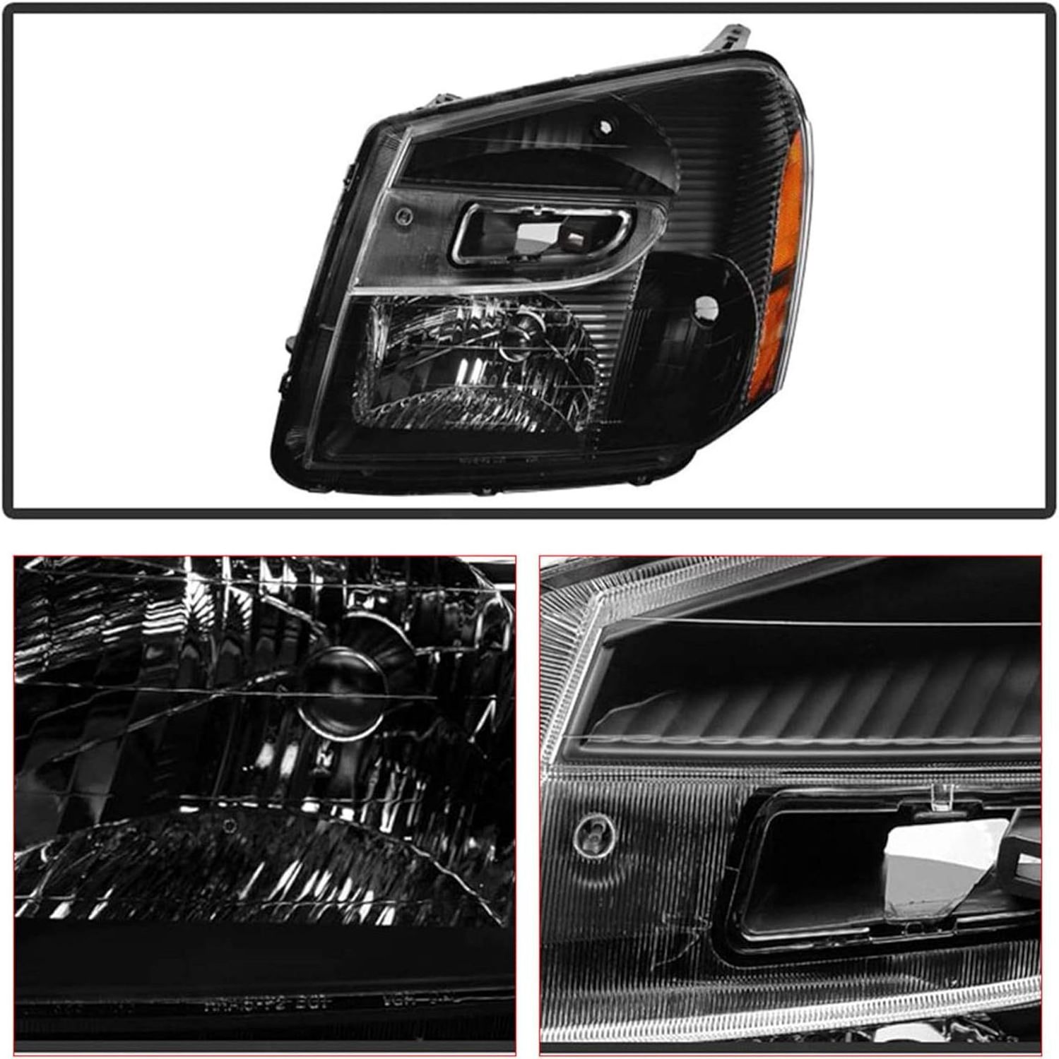 Car Led Headlights for 2005 2006 2007 2008 2009 Chevrolet Explorer EQUINOX Headlamp GM2503254