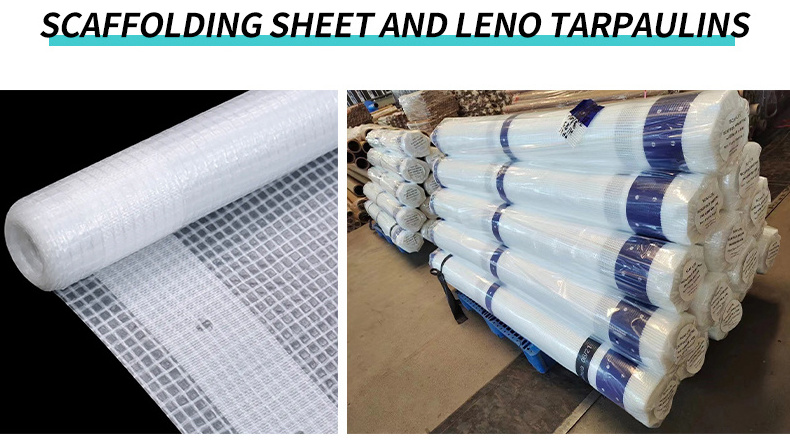 high density polyethylene woven fabric with low density coating tarpaulin