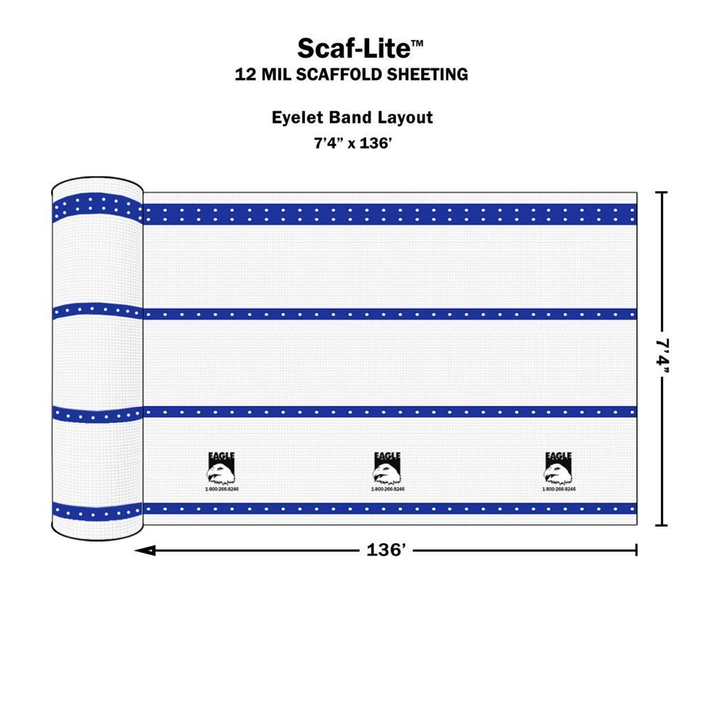 Plastic Pe Scaffolding Sheet Clear Mesh Cover And Protect  Fabric Scaffold Tarpaulin For Construction And Building