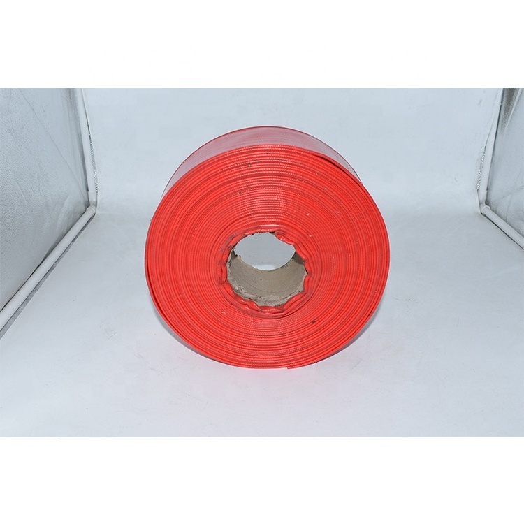 Top Quality Pvc Blue Lay Flat Discharge Water Hose Pipe 1 2 3 4 5 6 8 Inch Lay Flat Water Pump Pool Backwash Farm Irrigation