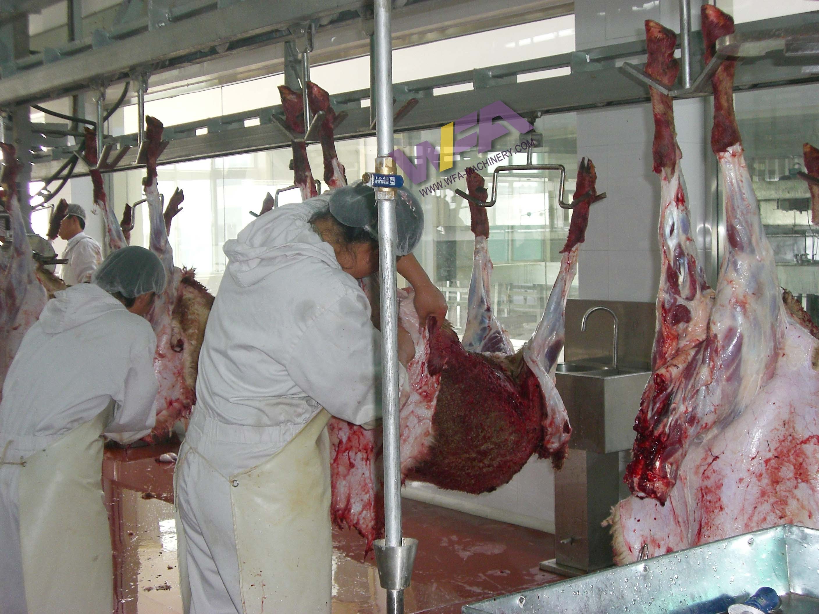 WFA Factory Price Sheep Slaughterhouse Equipment Cattle and Goat Slaughter Process Machine For Full Slaughtering Plant