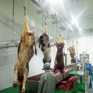 Commercial abattoir machine cattle halal slaughter processing humane bull slaughtering line for cow butcher equipment muslim