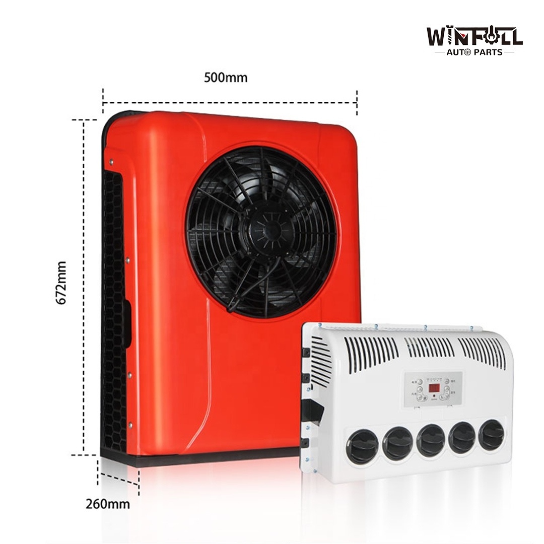 2024 New Design Air Conditioning Appliances 12V Electric Air Conditioning System for Cars