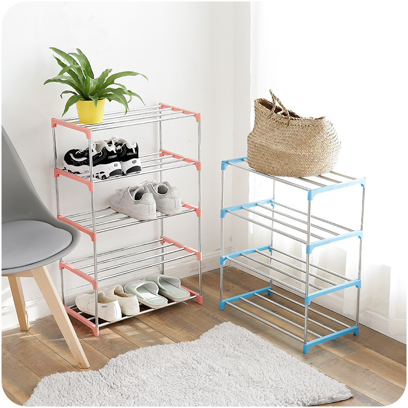 Cabinet Door Shoes Closet Storage System Racks 6 Tier Adjustable With Glass Over The Hanging Multi Layer Plastic Room Shoe Rack