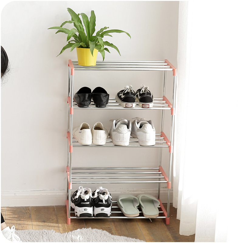 Cabinet Door Shoes Closet Storage System Racks 6 Tier Adjustable With Glass Over The Hanging Multi Layer Plastic Room Shoe Rack