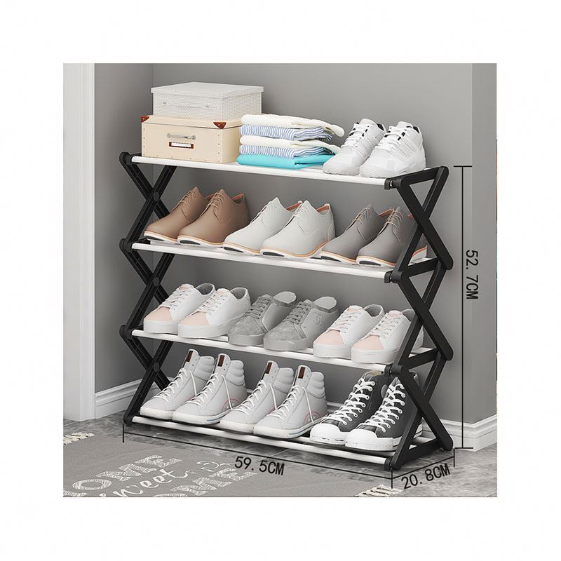 Cabinet With High Gloss Shoes Shop Display Two Door Minimum Order 1 Foldable Storage Doors Modern Top Drawer Living Shoe Rack