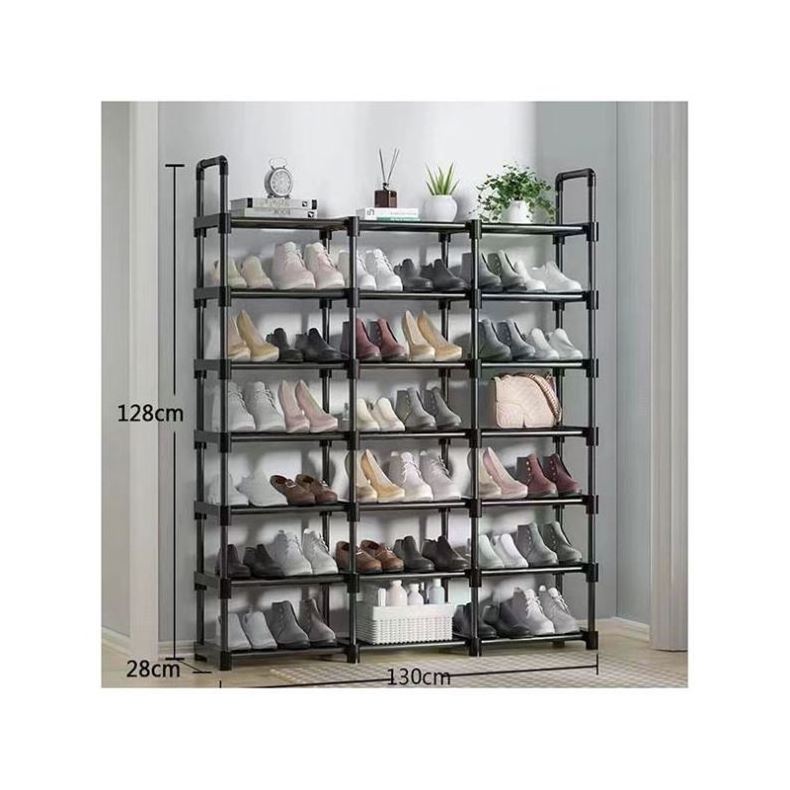 Shoes For Metal Rack. Wood Expanding With Light Tier Storage Double Row Cabinet Design Portable Organiser Extendable Shoe Rack