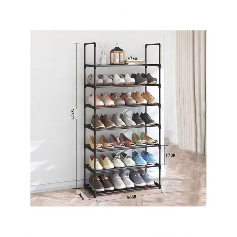 Shoes For Metal Rack. Wood Expanding With Light Tier Storage Double Row Cabinet Design Portable Organiser Extendable Shoe Rack