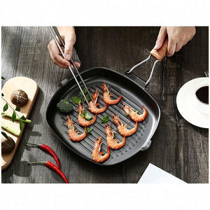 Set Enamel Cast Iron Fry Kitchen Marble Cookware 28Cm Aluminum Wok Cookwar Copper Skillets Frying Coating Purple Non Stick Pan