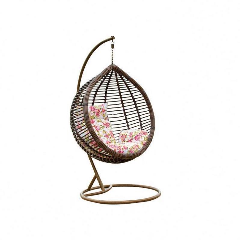 Swing Egg Hammock Outdoor With Stand Sex Pod Wooden Wicker Garden Rattan Furniture Patio Swings Hanging Chair