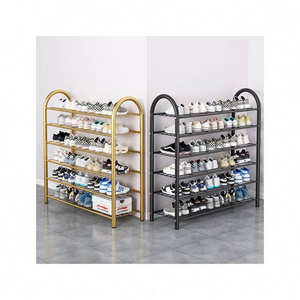 Stackable Storage Box Plastic Slide Out Side Drawer With White Front Bins Wooden Multi 3 Tier High Quality Metal Shoe Rack