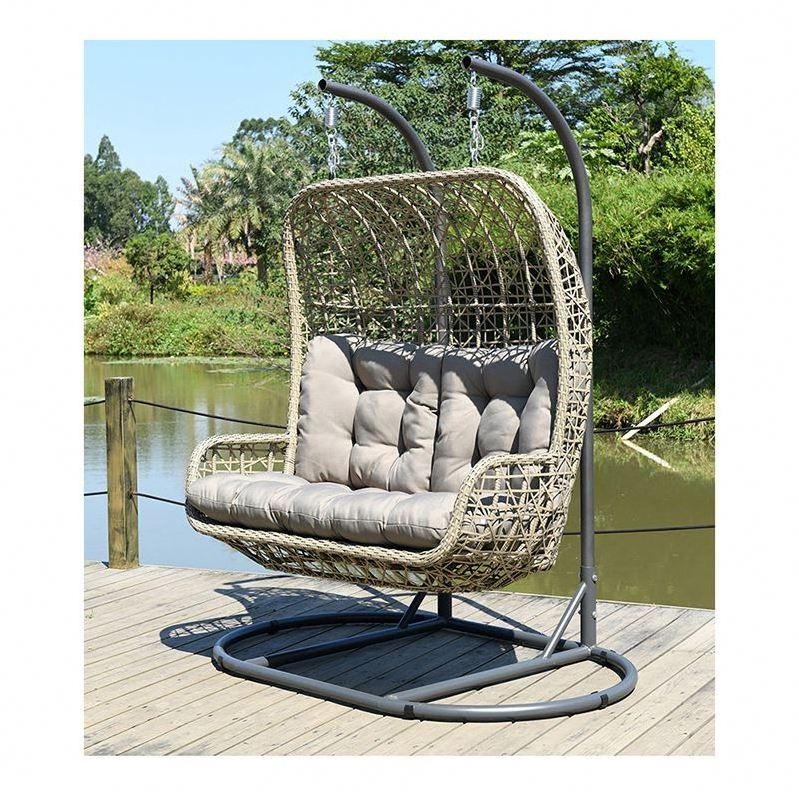 Egg Chairs Cushion For Indoor Swing White Lounge Swinging 2 Person Home  Rattan Hammock Kids Led Patio Swings Hanging Chair